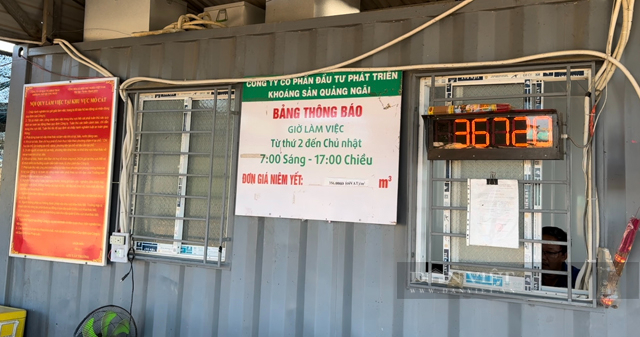 Đã giảm thiểu tình trạng trạm cân nhiều mỏ đất, cát ở Quảng Ngãi bị biến thành “vật trang trí”- Ảnh 2. Đã giảm thiểu tình trạng trạm cân nhiều mỏ đất, cát ở Quảng Ngãi bị biến thành “vật trang trí”- Ảnh 2.