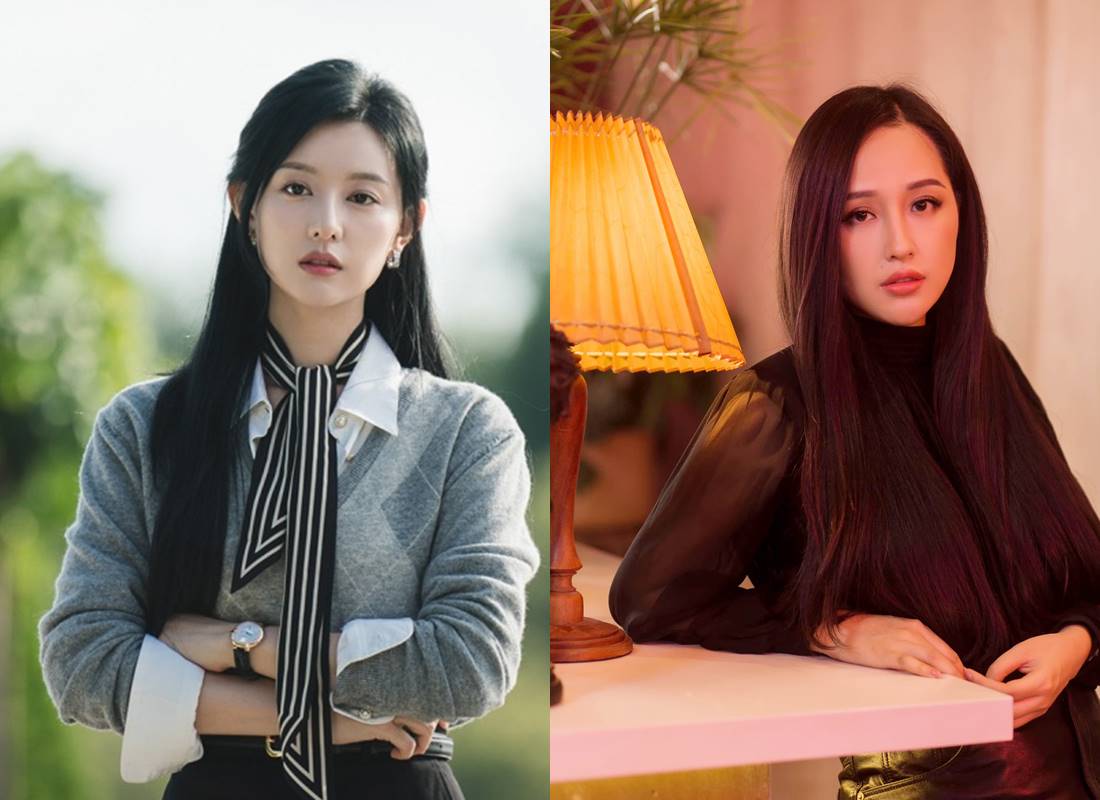 Đi dự cưới Midu, nhan sắc của hoa hậu Việt được ví đẹp như Kim Ji Won- Ảnh 4.