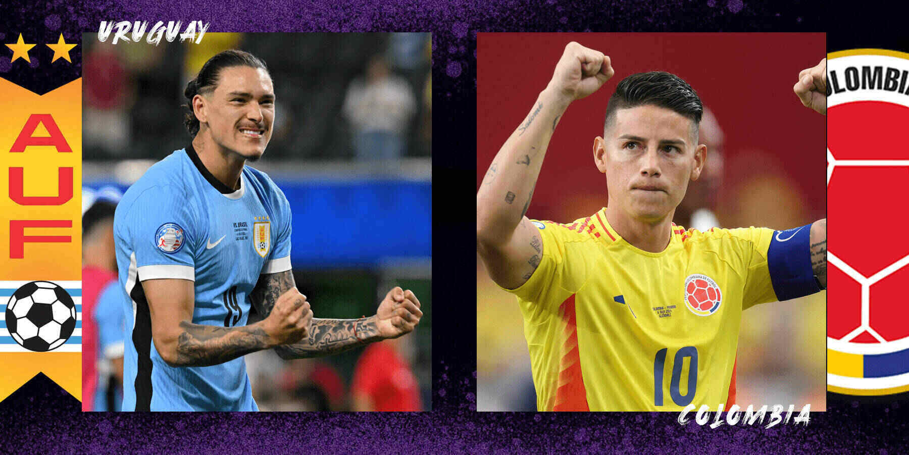 Soi kèo, tỷ lệ cược Uruguay vs Colombia (7 giờ ngày 11/7): Los Cafeteros thắng sít sao?- Ảnh 1.