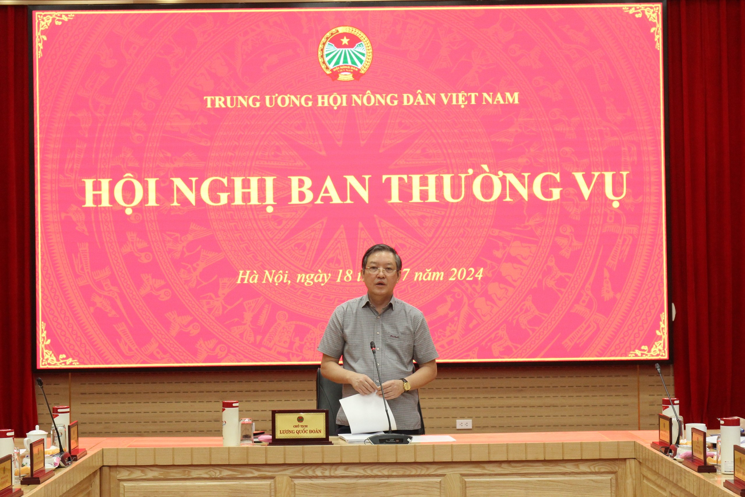 Hội nghị Ban Thường vụ Trung ương Hội Nông dân Việt Nam: Thảo luận 10 vấn đề quan trọng- Ảnh 1.