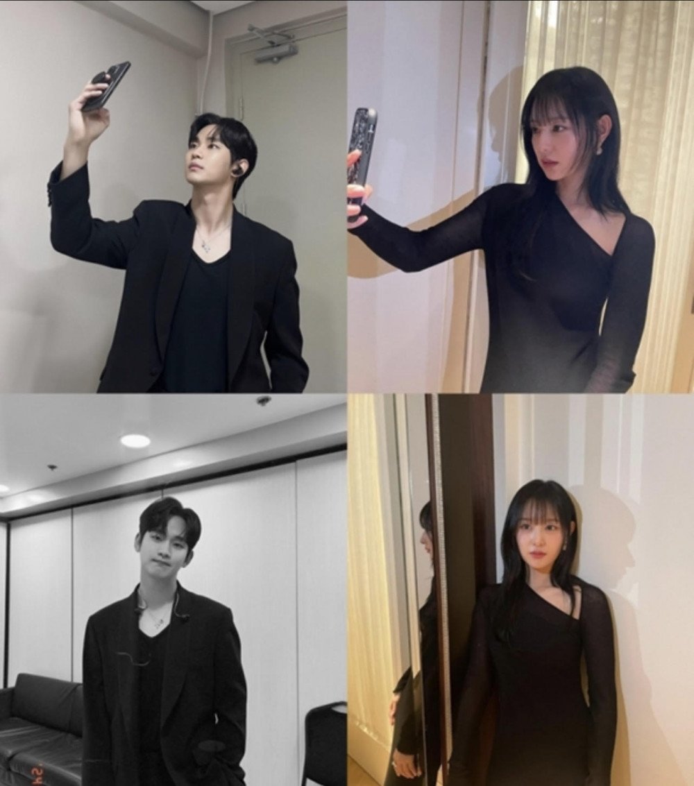 Kim Soo Hyun và Kim Ji Won tiếp tục bị nghi hẹn hò vì chụp ảnh giống nhau- Ảnh 1.
