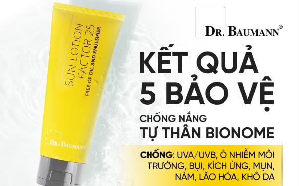 Kem chống nắng Dr.Baumann – Dòng sản phẩm chất lượng cao đến từ Đức- Ảnh 1.
