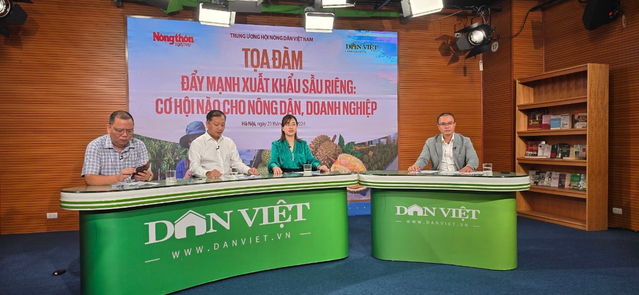 Tọa đàm đẩy mạnh xuất khẩu sầu riêng: Sẽ xuất khẩu được 3 tỷ USD, có vượt được Thái Lan?- Ảnh 1.