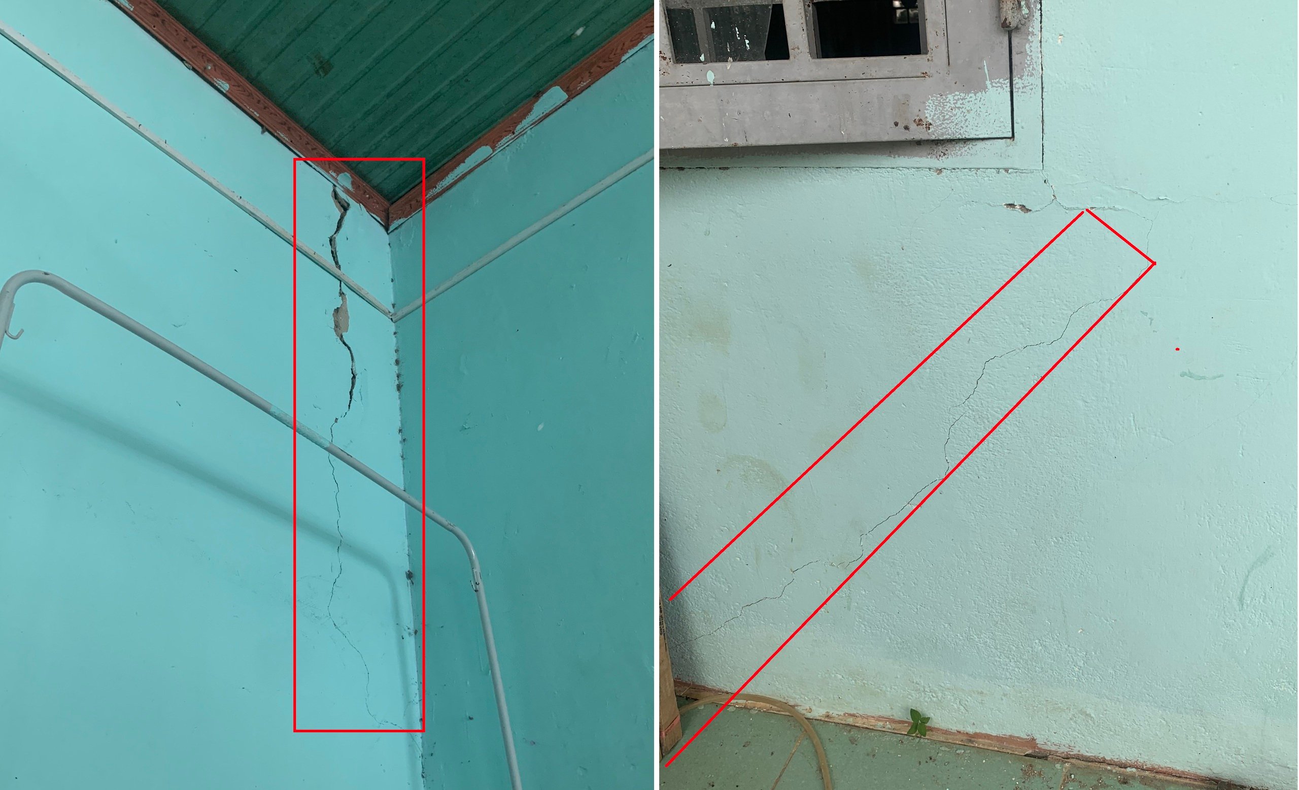 Động đất ở Kon Tum: Tường trường học, trạm y tế bị nứt, người dân lo lắng, bất an- Ảnh 2.
