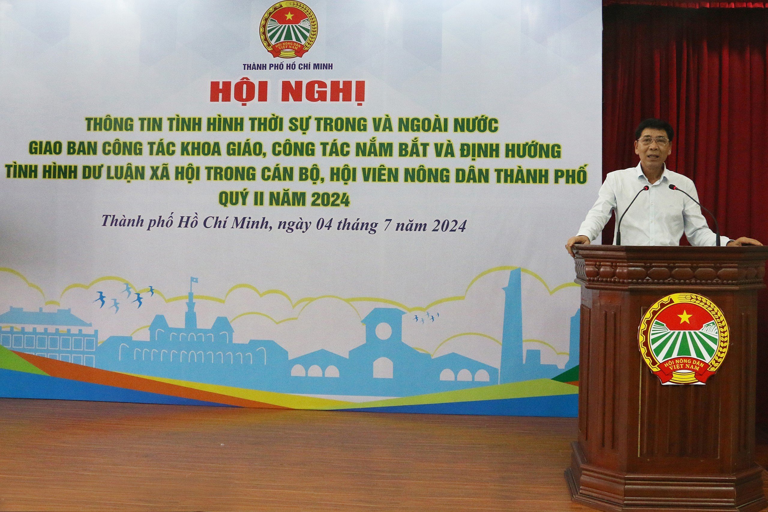 Hội Nông dân TP HCM nâng cao kỹ năng nắm bắt dư luận xã hội cho hội viên, nông dân- Ảnh 3.