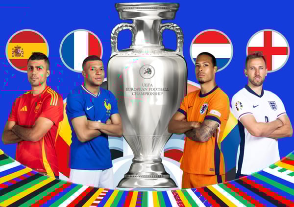 Soi tỷ lệ vô địch EURO 2024: Ai là ứng viên số 1?- Ảnh 1.