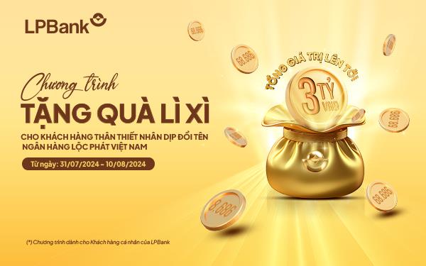 LPBank tặng quà may mắn tới khách hàng với “cơn mưa lộc phát”- Ảnh 1. LPBank tặng quà may mắn tới khách hàng với “cơn mưa lộc phát”- Ảnh 1.