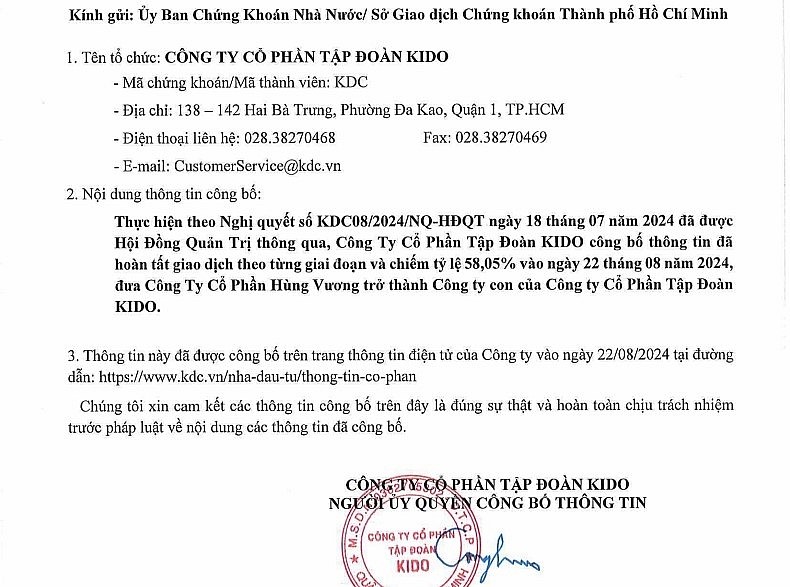 Doanh nghiệp của 'Vua cá tra' về dưới trướng tập đoàn của đại gia Trần Kim Thành - Ảnh 2.