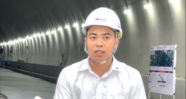Chuyến xuyên hầm đầu tiên bằng ô tô trên cao tốc Bắc – Nam, đoạn Quảng Ngãi – Hoài Nhơn- Ảnh 1.