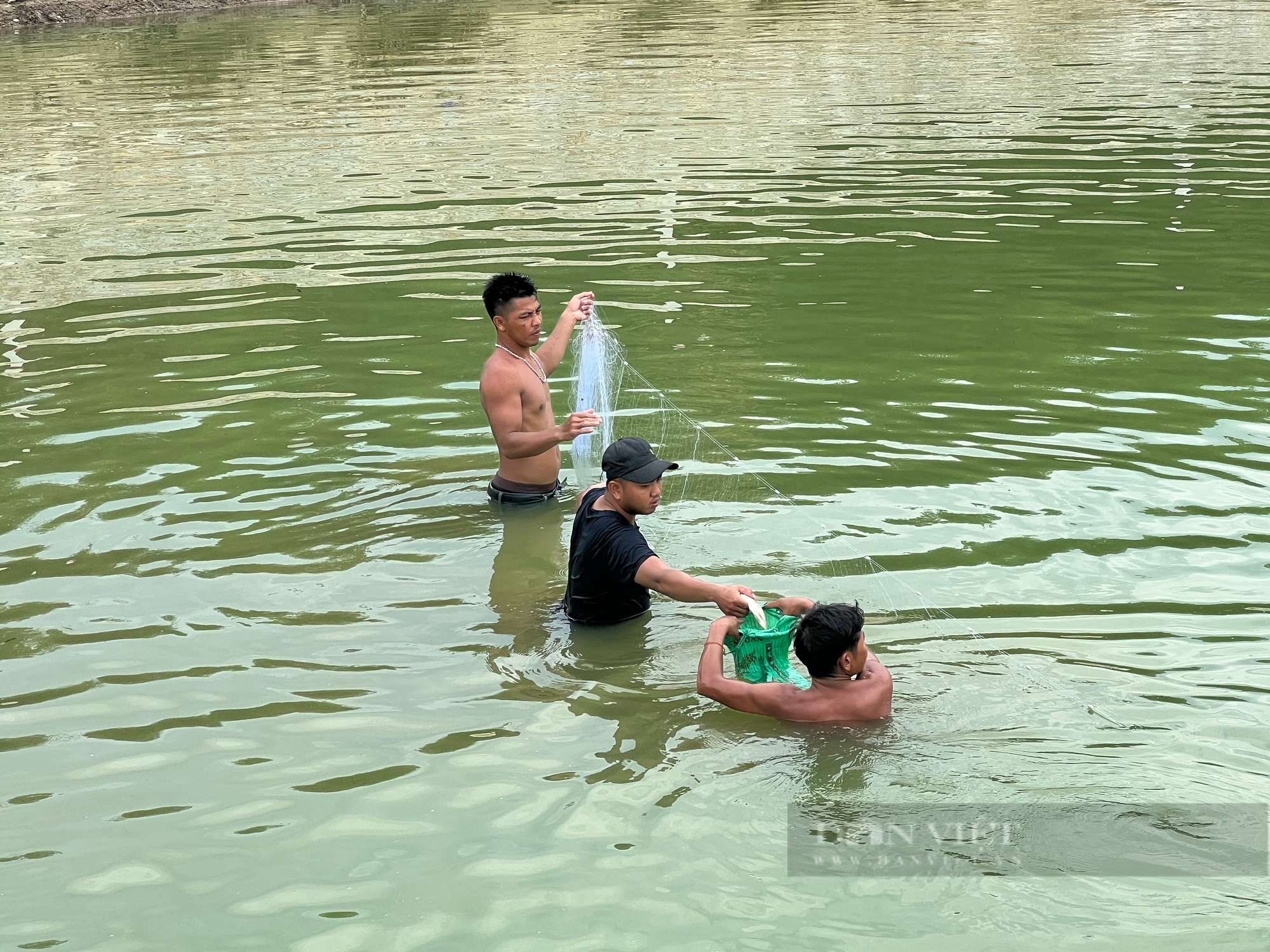 "Hồi hộp" xem màn giăng lưới bắt cá trên sông ở Bình Định- Ảnh 6.
