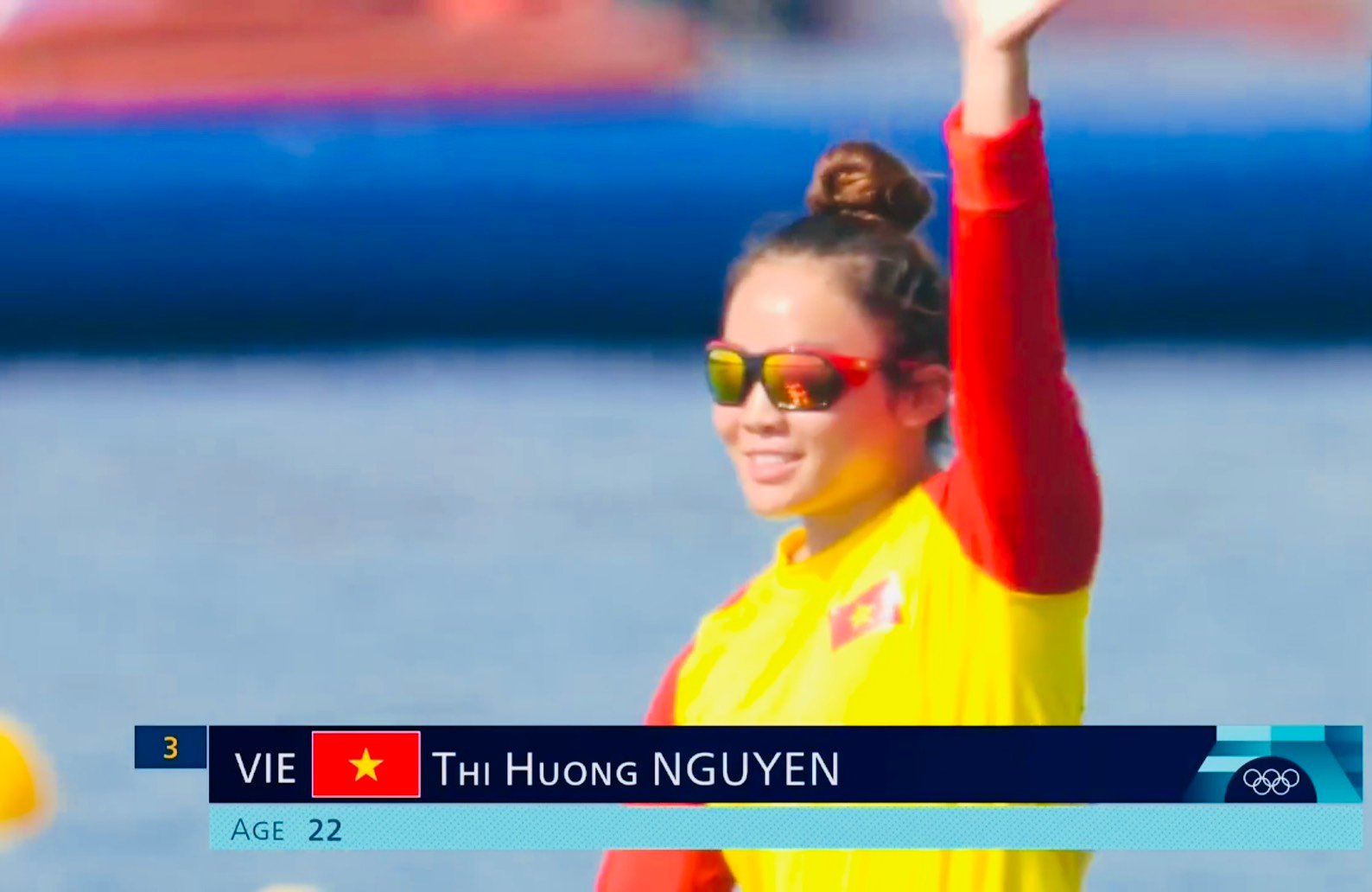 Olympic 2024: Nguyễn Thị Hương về cuối, vẫn tranh vé vớt vào bán kết đua thuyền canoeing- Ảnh 1.