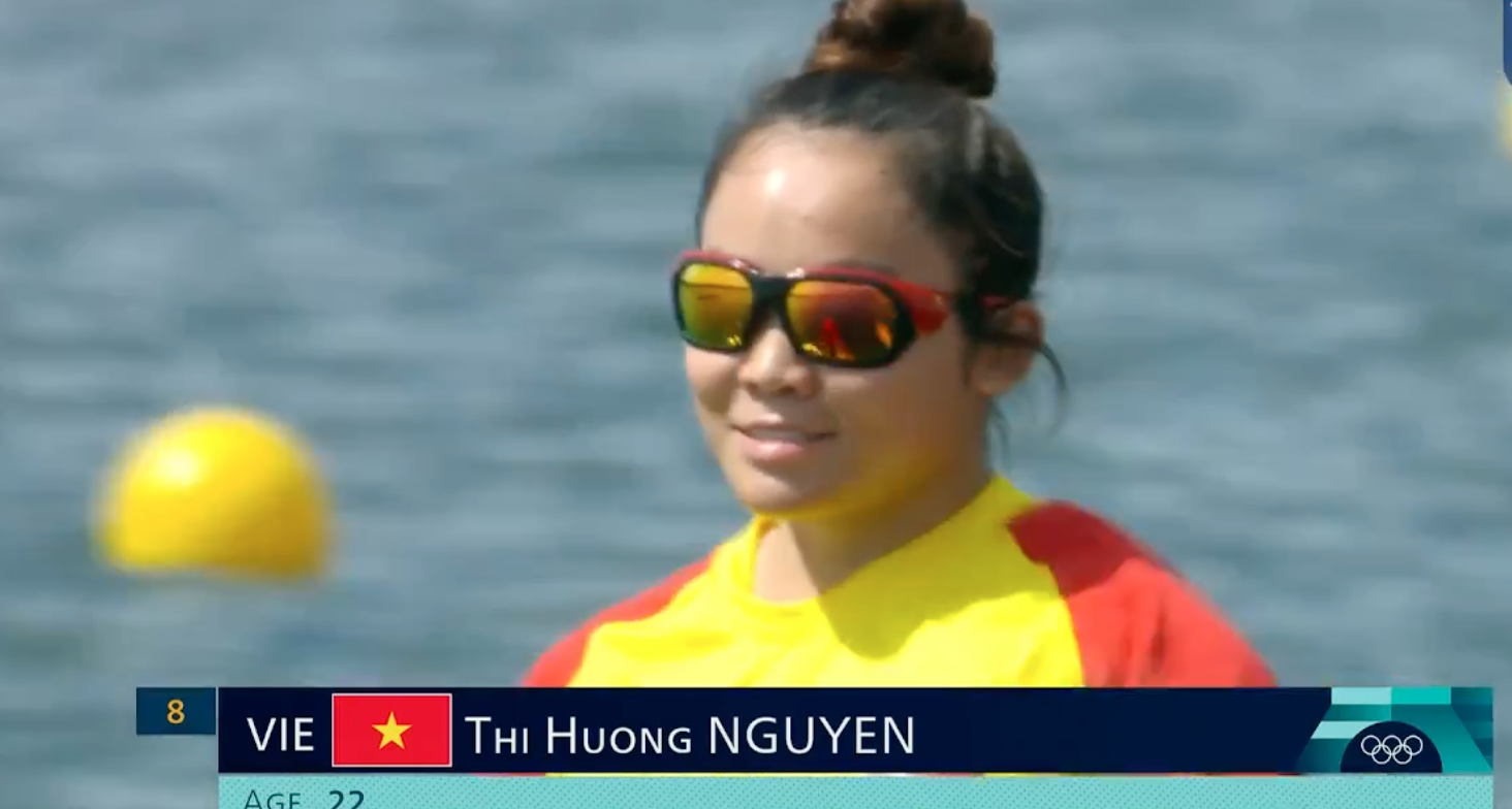 Tay chèo Nguyễn Thị Hương thắng chính mình, TTVN trắng tay tại Olympic Paris 2024 - Ảnh 1.