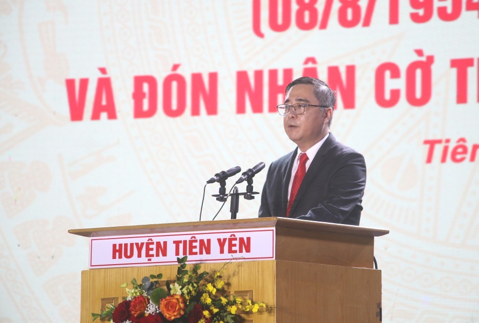 Quảng Ninh: Huyện nông thôn mới nâng cao kỷ niệm 70 năm giải phóng và nhận Cờ thi đua của Chính phủ- Ảnh 2.