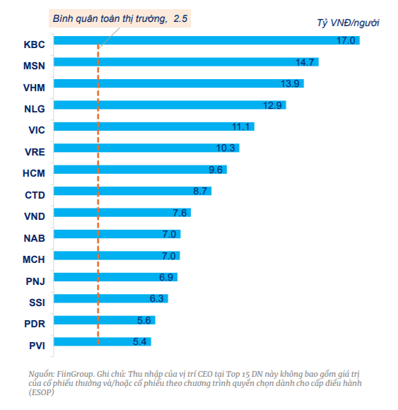 Thu nhập Tổng Giám đốc - Ảnh 2.