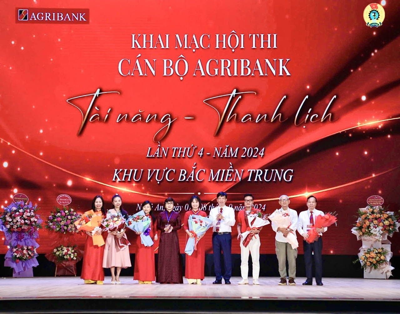 Khai mạc “Hội thi cán bộ Agribank Tài năng – Thanh lịch lần thứ IV – Năm 2024” Khu vực Bắc Miền trung - Ảnh 4.