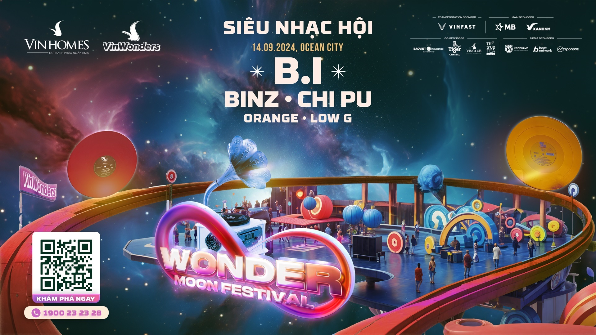  8WONDER Moon Festival ủng hộ toàn bộ doanh thu bán vé khắc phục hậu quả cơn bão Yagi  - Ảnh 1.