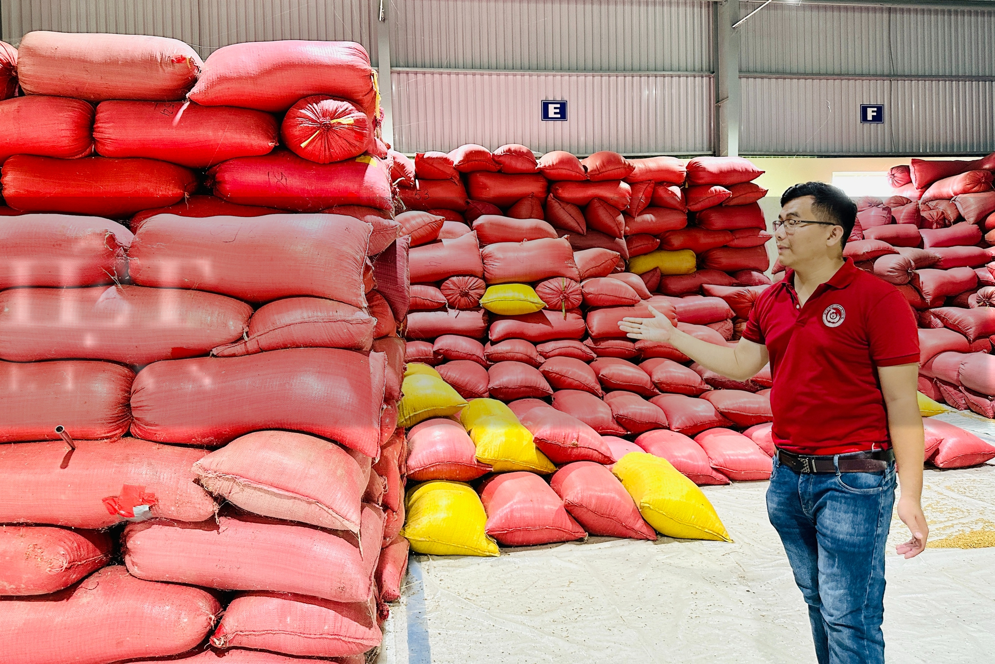 Thạc sĩ Luật Kinh tế điều hành hợp tác xã lúa gạo tiền tỷ ở Trà Vinh là Nông dân Việt Nam xuất sắc 2024 - Ảnh 4.