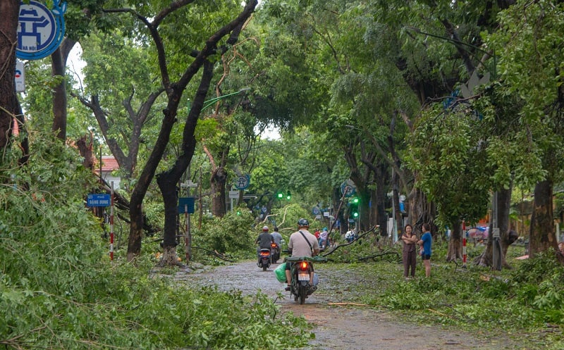 Ký ức Hà Nội: Tình người trong cơn bão Yagi- Ảnh 1.