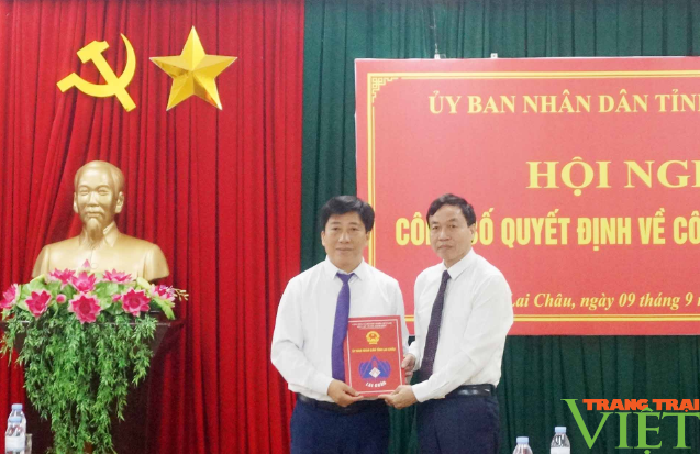 Sở Công thương Lai Châu có tân giám đốc - Ảnh 1.