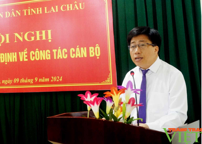Sở Công thương Lai Châu có tân giám đốc - Ảnh 4.