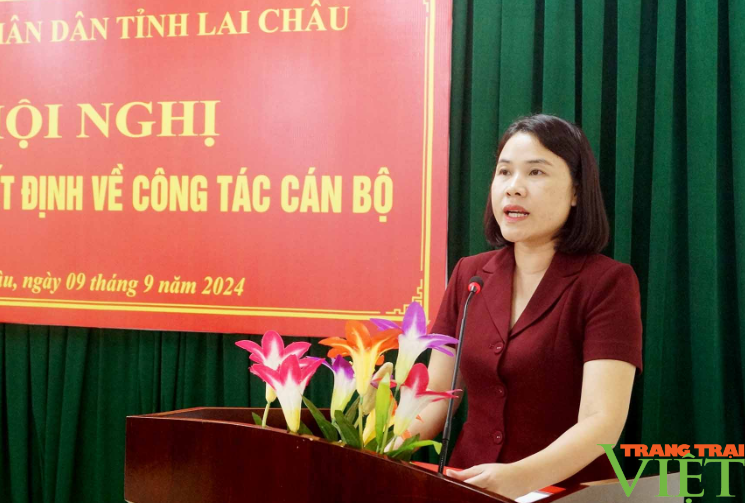 Sở Công thương Lai Châu có tân giám đốc - Ảnh 3.