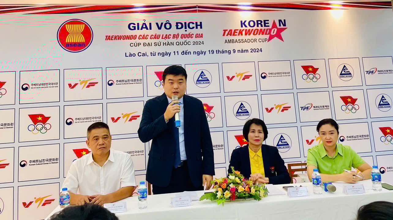 Giải vô địch Taekwondo các CLB  quốc gia - Cúp Đại sứ Hàn Quốc 2024: "Đãi cát tìm vàng"! - Ảnh 2.