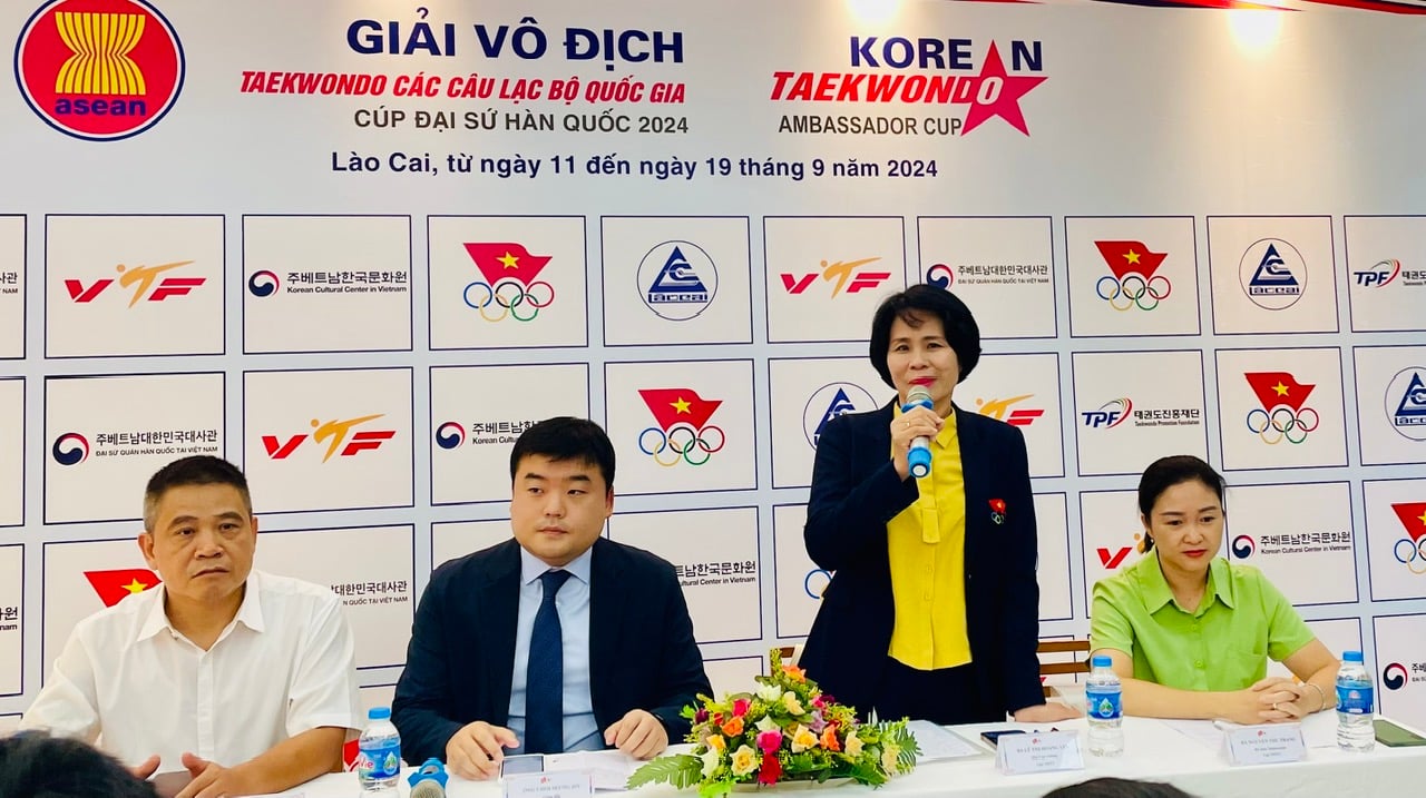 Giải vô địch Taekwondo các CLB  quốc gia - Cúp Đại sứ Hàn Quốc 2024: "Đãi cát tìm vàng"! - Ảnh 1.