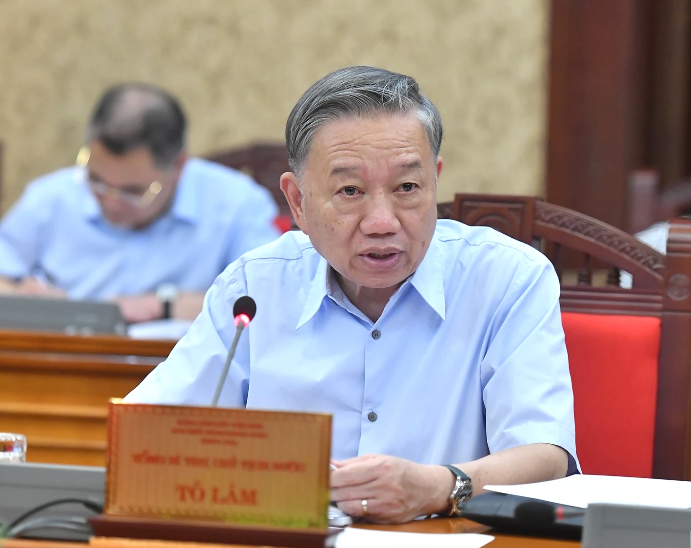 Tổng Bí thư, Chủ tịch nước Tô Lâm thăm hỏi đồng bào, chiến sĩ bị ảnh hưởng của cơn bão số 3- Ảnh 1.