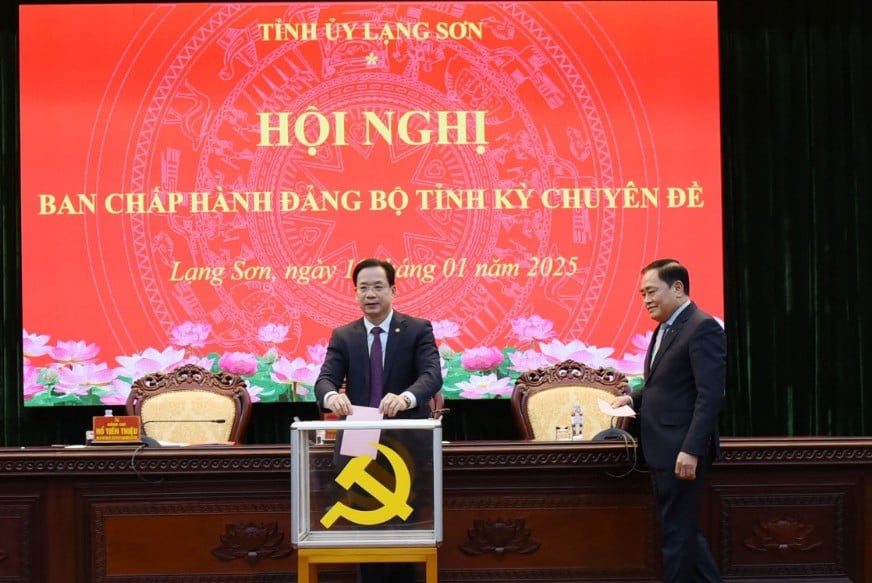 Nữ Chủ tịch HĐND tỉnh được bầu giữ chức Phó Bí thư Tỉnh ủy Lạng Sơn - Ảnh 1.