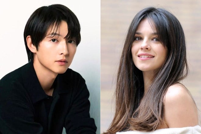 Song Joong Ki khoe vợ con nhiều hơn quảng bá phim - Ảnh 1.
