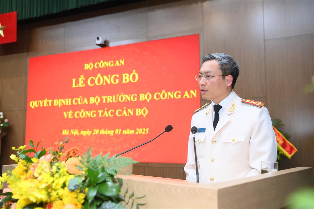 Giám đốc Công an tỉnh Bắc Giang được điều động giữ chức Chánh Văn phòng Bộ Công an - Ảnh 2.