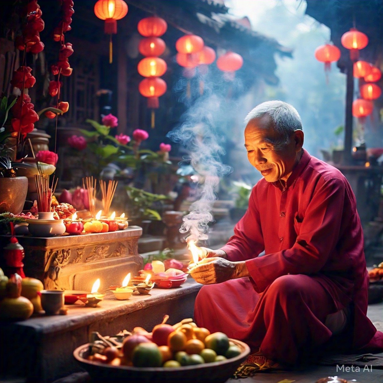 Văn khấn Tất niên 2025 trong nhà/ngoài trời chính xác, cầu năm mới Ất Tỵ bình an, tài lộc - Ảnh 3.