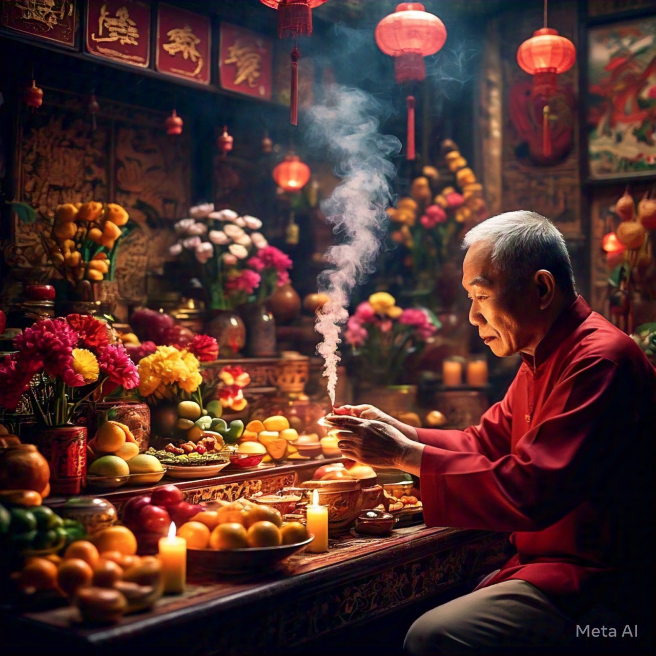 Văn khấn Tất niên 2025 trong nhà/ngoài trời chính xác, cầu năm mới Ất Tỵ bình an, tài lộc - Ảnh 1.