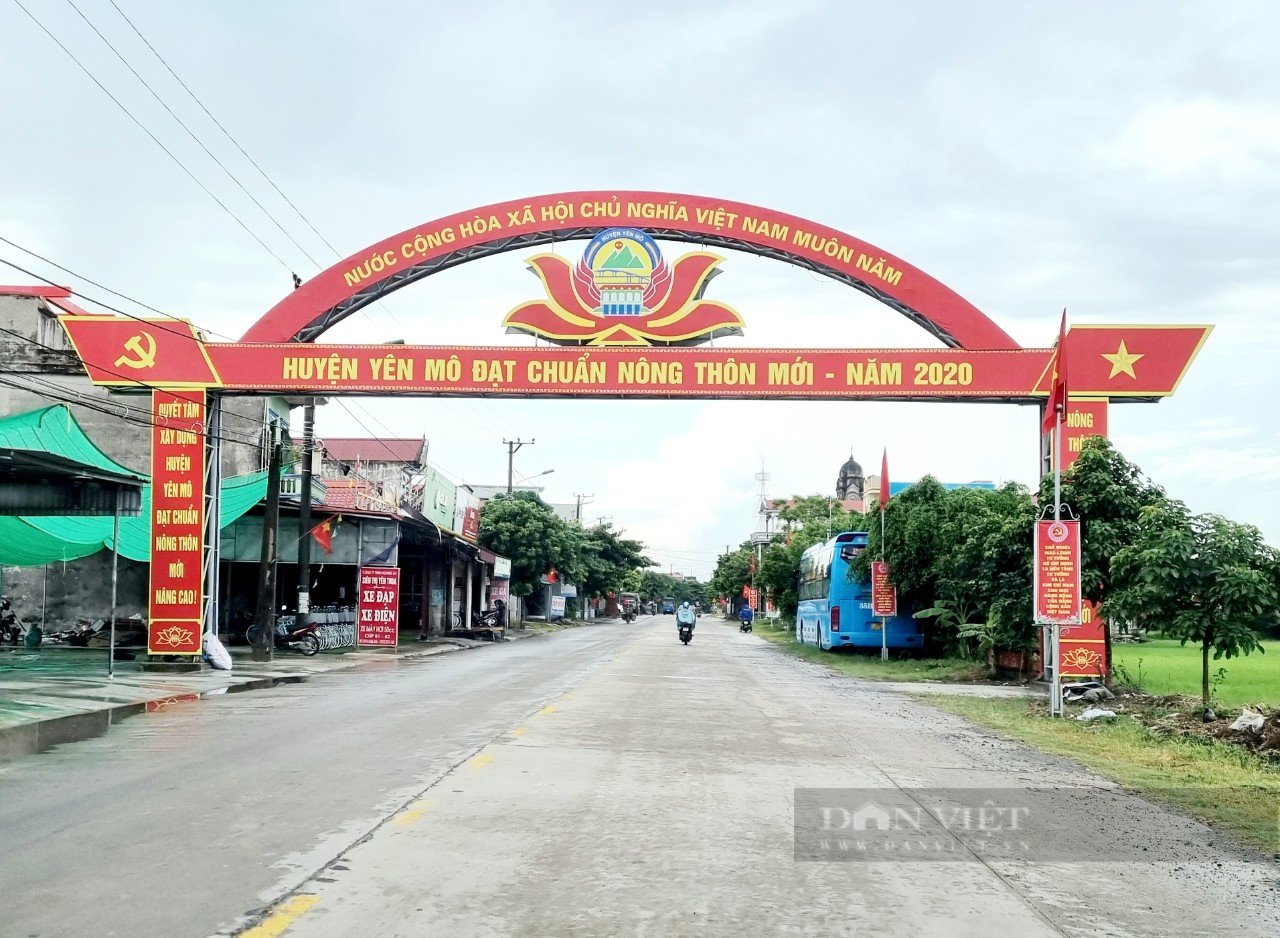 Công nhận huyện Yên Mô của Ninh Bình đạt chuẩn nông thôn mới nâng cao- Ảnh 2.