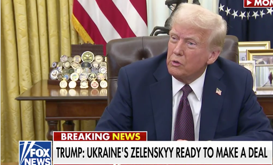 Ông Trump nói xung đột ở Ukraine không chấm dứt vì ông Zelensky - Ảnh 1.