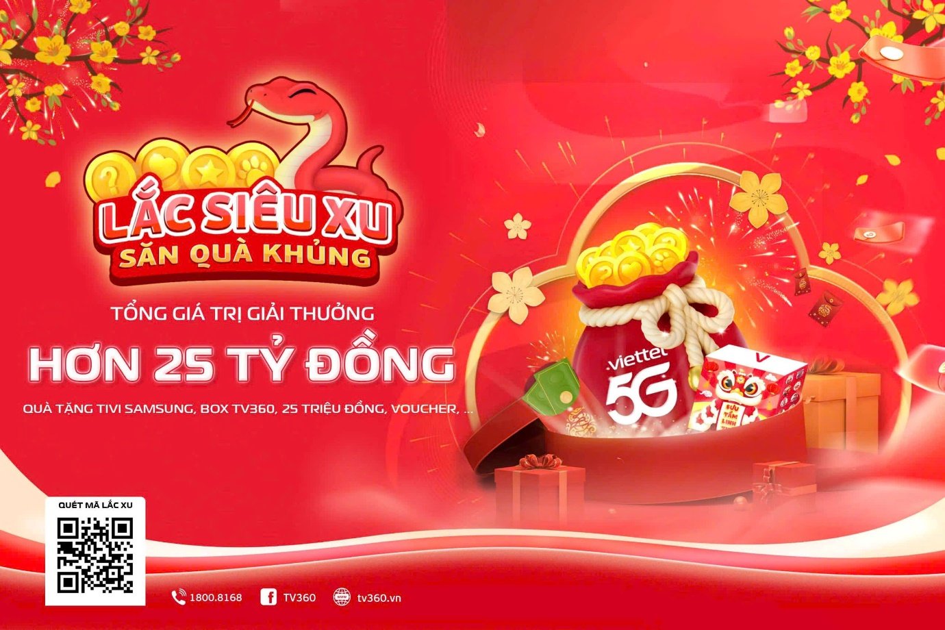 Cùng Viettel Lắc siêu xu 5G săn ngay linh giáp đón Tết Ất Tỵ 2025- Ảnh 1.