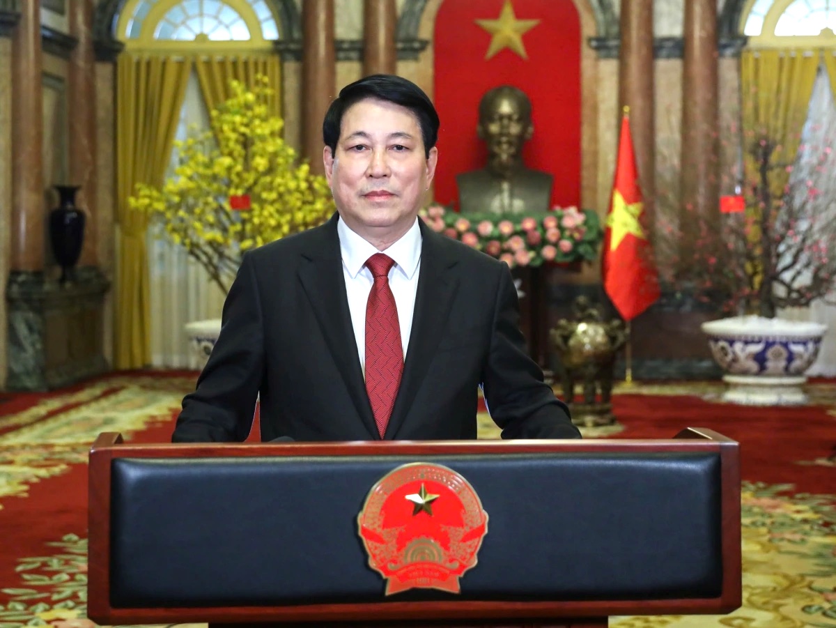 Chủ tịch nước Lương Cường: 2025 là năm tăng tốc, bứt phá đưa đất nước bước vào kỷ nguyên mới - Ảnh 1.