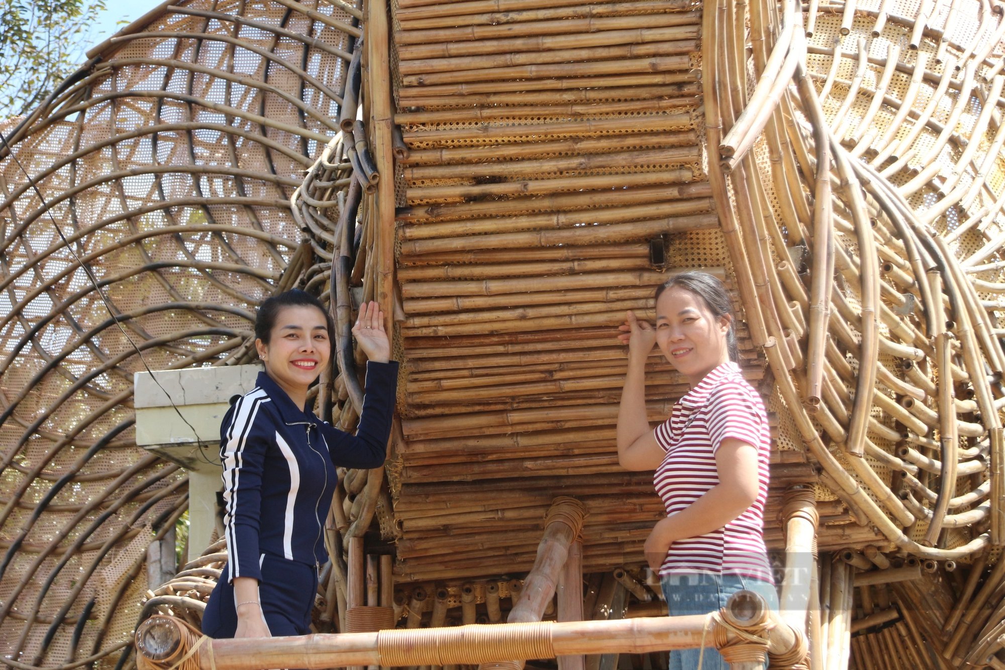 Những công trình độc đáo bằng cây tre giúp tỏa sáng cả một vùng quê - Ảnh 5.