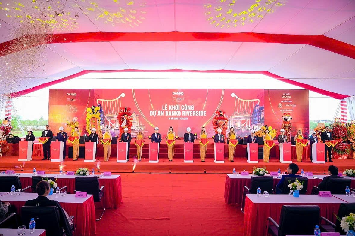 Khởi công khu đô thị Danko Riverside ở Bắc Giang mang đậm dấu ấn kiến trúc Châu Âu tráng lệ- Ảnh 1.
