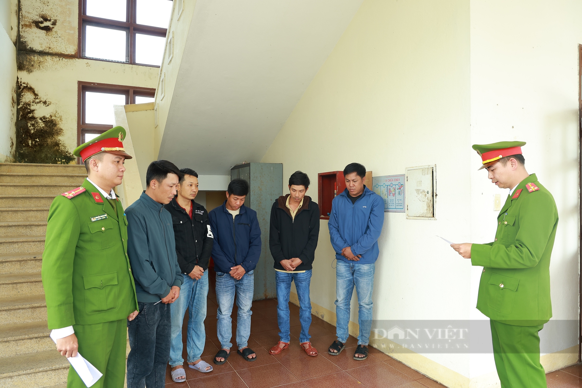 6 đối tượng trộm trâu giết thịt ở Quảng Trị “sa lưới”- Ảnh 1.