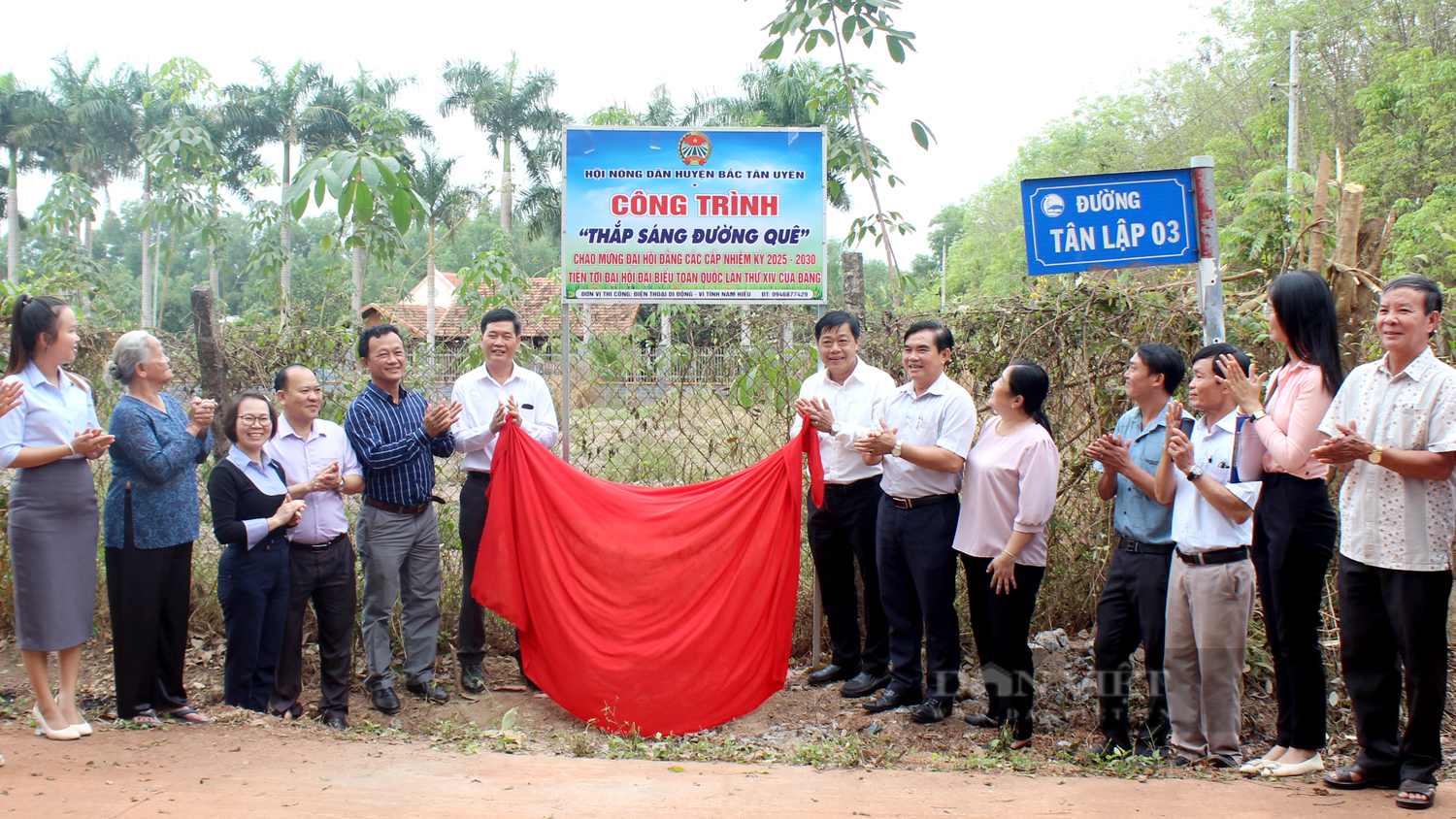 Bình Dương: Ý nghĩa lớn từ công trình Thắp sáng đường quê do Hội Nông dân huyện Bắc Tân Uyên khánh thành và bàn giao - Ảnh 7.