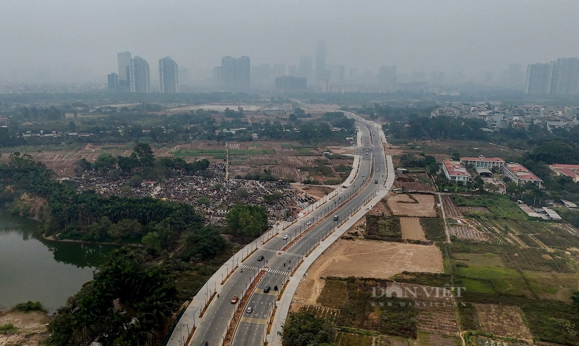 Cây chết trên tuyến đường hơn 700 tỷ đồng, nhà thầu và chủ đầu tư vội vàng nhổ bỏ, gốc không có rễ- Ảnh 1.