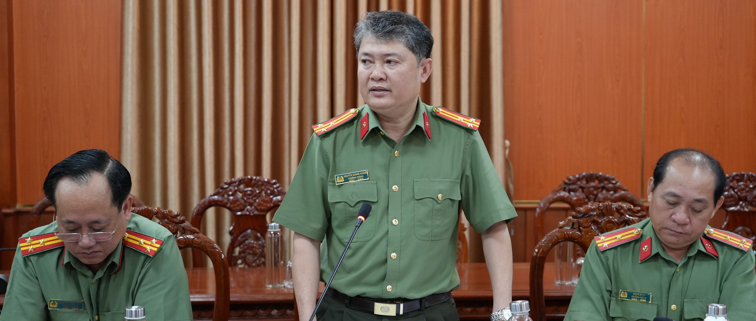 Công an Bình Thuận chuẩn bị phương án sắp xếp, tinh gọn theo mô hình không có Công an cấp huyện - Ảnh 2.
