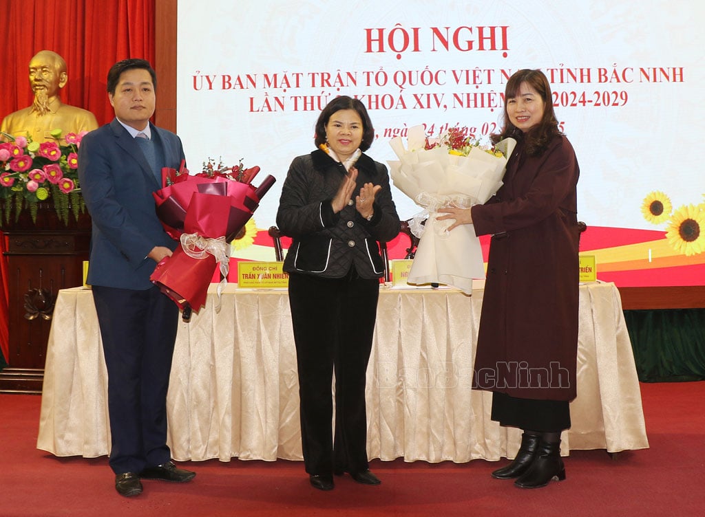 Ông Nguyễn Nhân Chinh giữ chức Phó chủ tịch Ủy ban MTTQ tỉnh Bắc Ninh - Ảnh 1.