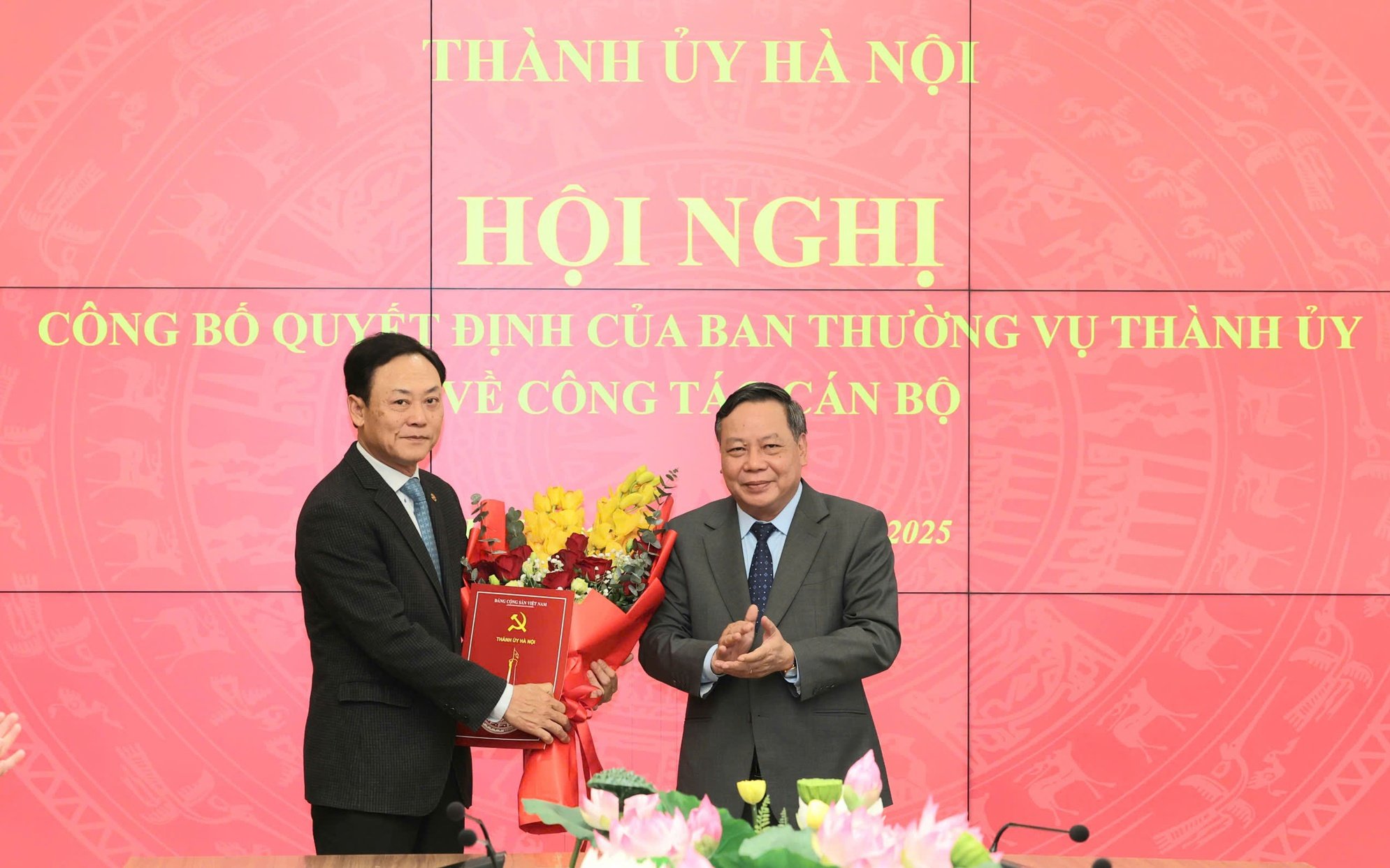 Hà Nội có tân Phó Trưởng ban Nội chính và Ban Tổ chức Thành ủy Hà Nội - Ảnh 1.