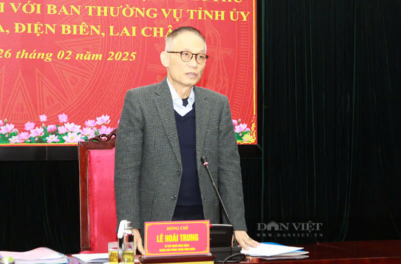 Đoàn kiểm tra của Bộ Chính trị công bố quyết định kiểm tra tại 3 tỉnh Sơn La, Điện Biên, Lai Châu - Ảnh 1.