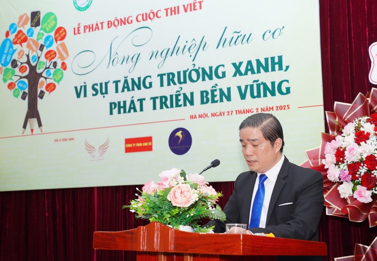Lần đầu tiên, tổ chức cuộc thi viết về nông nghiệp hữu cơ vì sự tăng trưởng xanh - Ảnh 2.