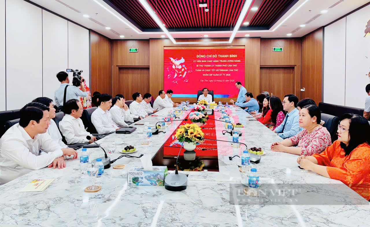 Bí thư Thành ủy Cần Thơ Đỗ Thanh Bình xông đất doanh nghiệp đầu năm mới- Ảnh 3.