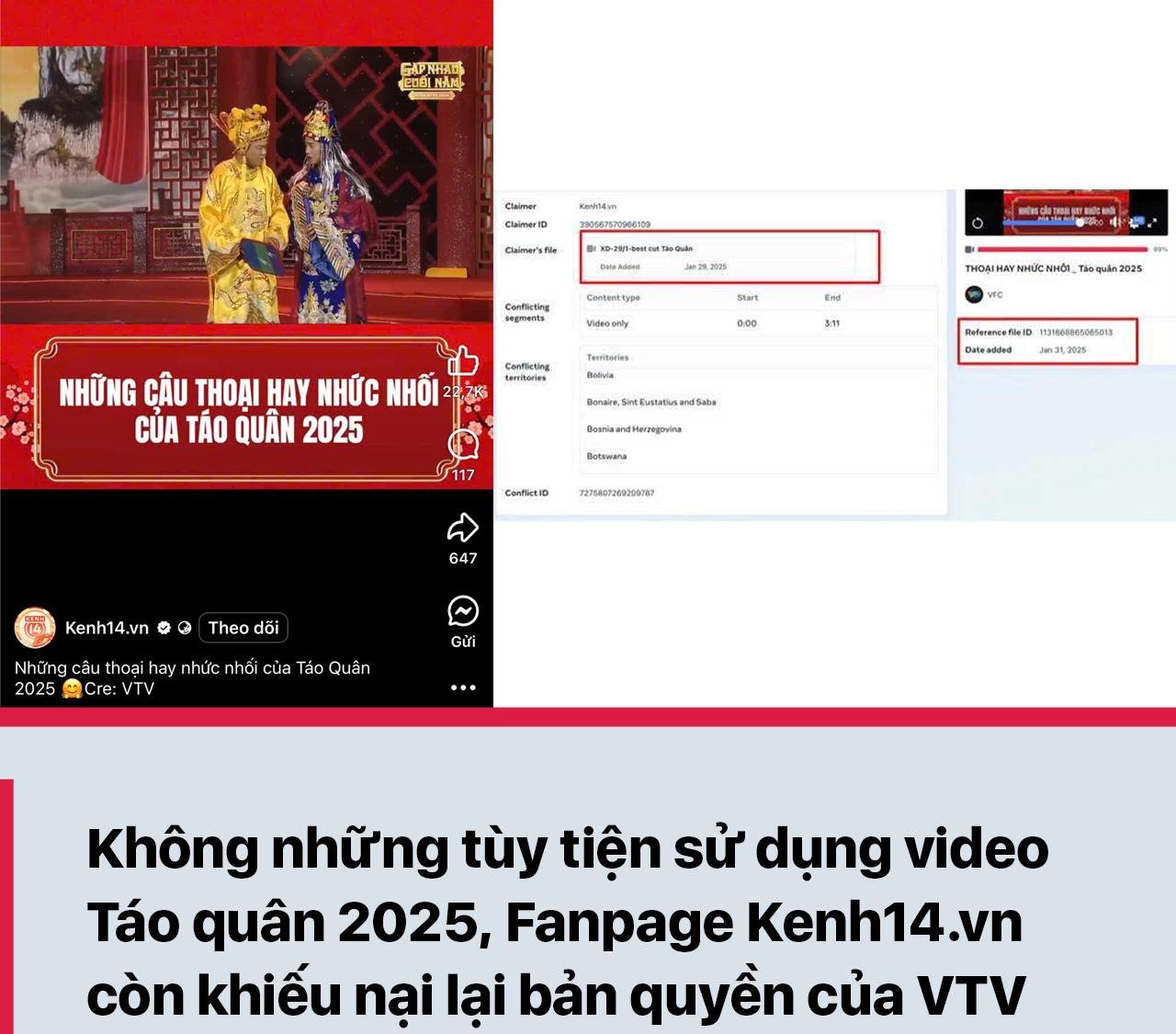 Vụ vi phạm bản quyền Gặp nhau cuối năm - Táo Quân 2025, VTV sẽ xử lý mạnh tay bằng pháp lý?- Ảnh 1.