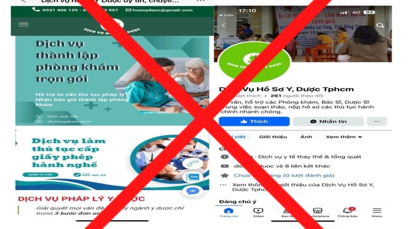 TP.HCM: Cảnh giác "cò" giấy phép hành nghề y, dược trên mạng xã hội - Ảnh 1.